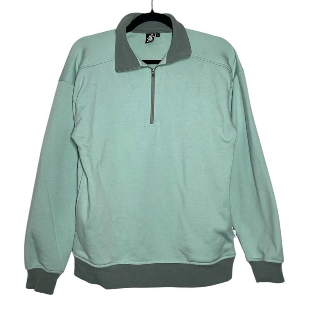 Women’s Lightweight Mint Pullover Top - Medium